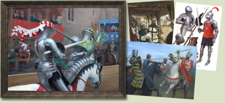 Medieval, Historical and Military Paintings by Graham Turner
