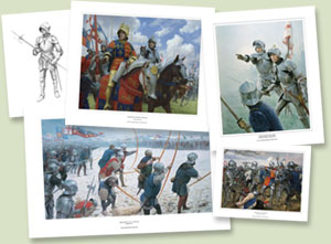 Medieval and Historical Art Prints by Graham Turner
