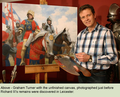 Richard III at Bosworth painting 4