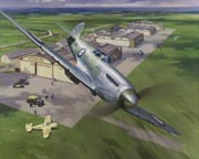 Birth of A Legend - Spitfire print by Michael Turner