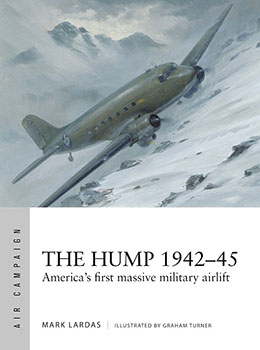 Artist signed Osprey book, Air Campaign 58, The Hump 1942-45