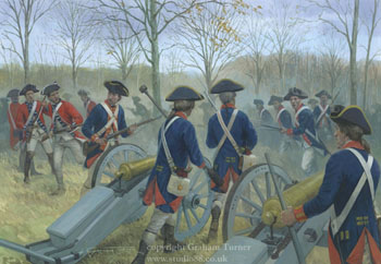 The Capture of Tarleton's light artillery