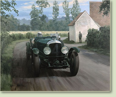 1930 Le Mans - 24"x 20" Canvas Print