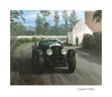 1930 Le Mans, Bentley - Motorsport Art Print by Graham Turner