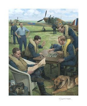 All to Play For - Battle of Britain print by Graham Turner