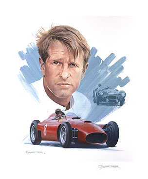 Peter Collins Portrait - Giclée Print by Graham Turner