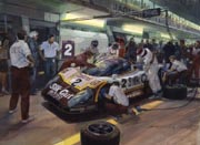 1988 Le Mans - Jaguar Pitstop