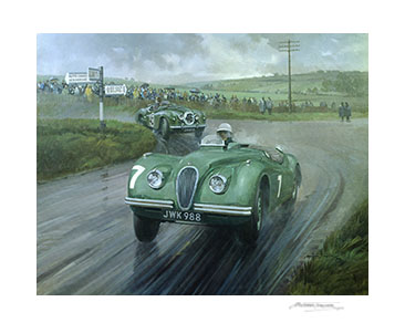 1950 TT by Michael Turner - 2nd painting - 20"x 17" Giclée Print