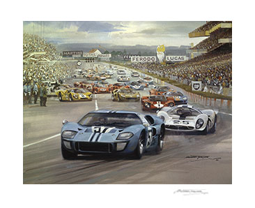 1967 Le Mans Start