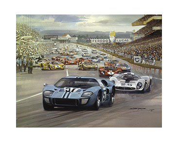 1967 Le Mans Start