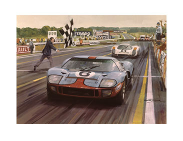 1969 Le Mans Finish