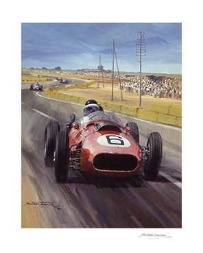 1958 Moroccan Grand Prix - 17"x 20" Giclée Print