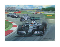 2013 F1 Grand Prix Cards - Vettel, Hamilton, alonso, Rosberg and Raikkonen