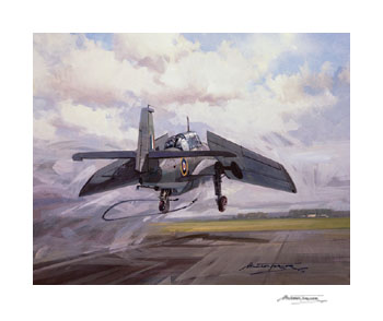 Eric 'Winkle' Brown, Grumman Avenger - Aviation print by Michael Turner