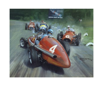 1953 Italian Grand Prix - 20"x 17" Giclée Print