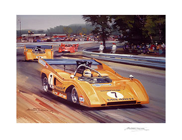 1971 Watkins Glen Can-Am - 20"x 17" Giclée Print