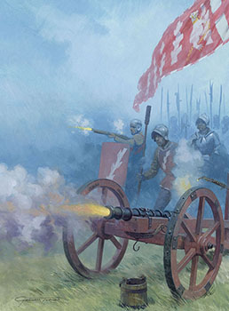 2025 Barnet Medieval Festival painting
