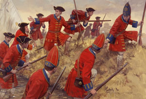 The Battle of Blenheim - Painting by Graham Turner