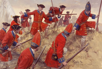 The Battle of Blenheim - Painting by Graham Turner