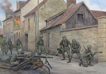 German Defence of St. Côme-du-Mont