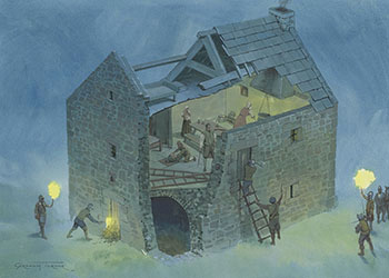 Attack on a Bastle House, 1595