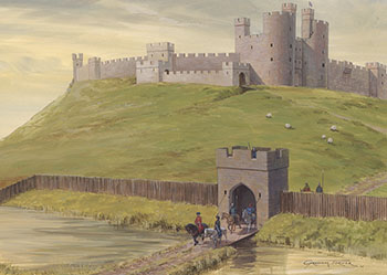 Dunstanburgh Castle, 1385