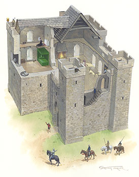 Thirlwall Castle, 1450