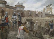 Siege of Harfleur - Original Painting