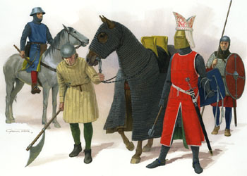 Plate G - Medieval German Armies info