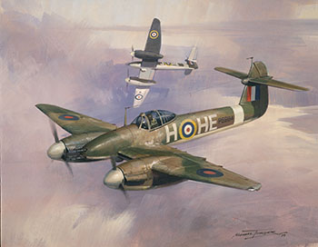 Westland Whirlwind original aviation painting by Michael Turner