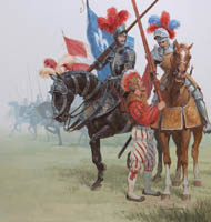 The Battle of Pavia - Francis I - Original painting