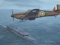 WW2 RAF Fighter Pilot painting