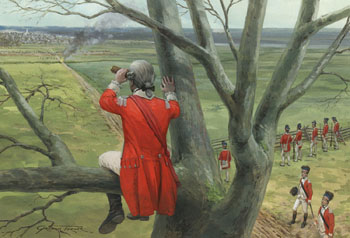 The Capture of Savannah - Painting by Graham Turner