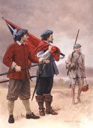Plate B- Scots Armies of the English Civil Wars - Original painting.