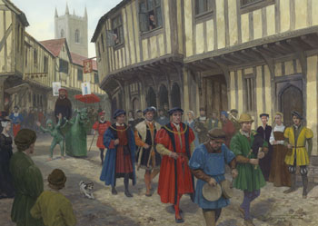 Tudor Procession