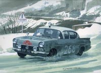 1960 Vauxhall PA Cresta - original painting