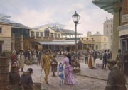 Paintings of Victorian Britain by Graham Turner - Covent Garden Market and Christmas at the Workhouse