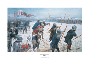 The Battle of Towton, Wars of the Roses - Medieval Greeting or Birthday Card