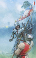 Medieval and Military Art by Graham Turner - Original Tewkesbury Medieval Festival Poster Paintings