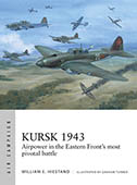 Artist signed Osprey book, Air Campaign 55, Kursk 1943