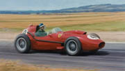 Mike Hawthorn, 1958 Formula One World Champion - Motorsport Limited Edition Art Print by Graham Turner