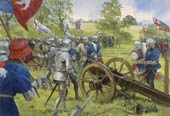 The Battle of Tewkesbury, Wars of the Roses - Medieval Art print by Graham Turner