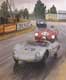 1958 Le Mans, Porsche RSK, Behra, Herrmann - Motorsport Art Print by Graham Turner