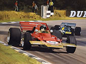 1970 British Grand Prix, Brands Hatch, Jochen Rindt, Lotus 72 - Motorsport Art Print by Graham Turner