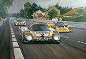 Le Mans 24 Hour Race - Prints and Cards from Motorsport Art by Michael and Graham Turner