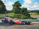2009 Hungarian F1 Grand Prix, Lewis Hamilton, McLaren - Motorsport Art Print by Michael Turner