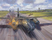 Eric 'Winkle' Brown, Arado 234 - Aviation print by Michael Turner