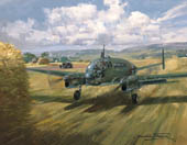 Eric 'Winkle' Brown, Siebel 204 - Aviation print by Michael Turner