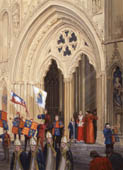 Richard III, York Minster - Medieval Art print by Graham Turner