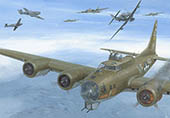 B-17 Flying Fortress painting by Graham Turner GAvA